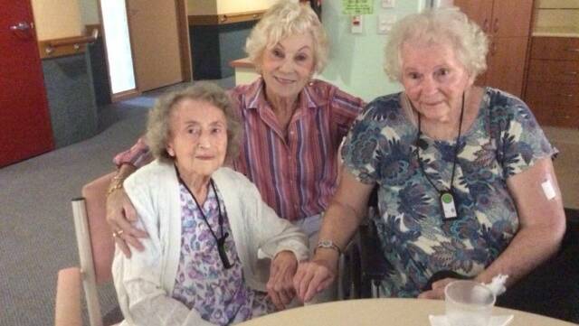 Reunion: Margaret McBride-Carleton of Turramurra, visited Mrs Marjorie Chase and Mrs Enid Skinner, her former teachers at Taree TAFE.