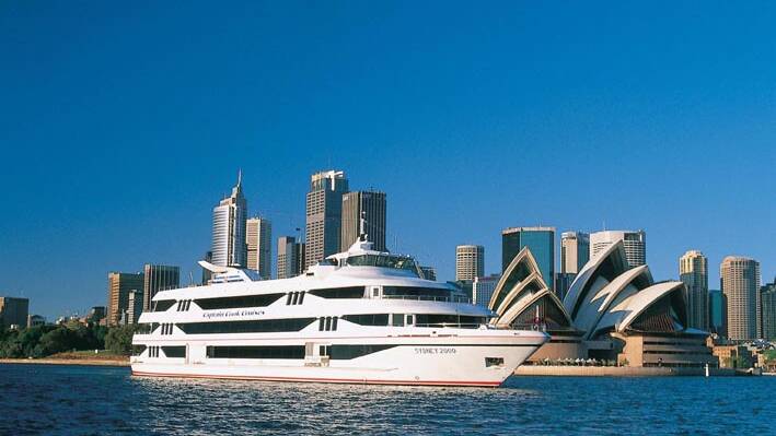 MV Sydney 2000 … three enclosed floors from which to enjoy the harbour