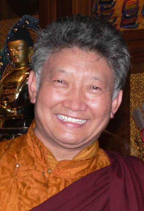  Visiting Tibetan teacher, Lama Choedak RInpoche.
 