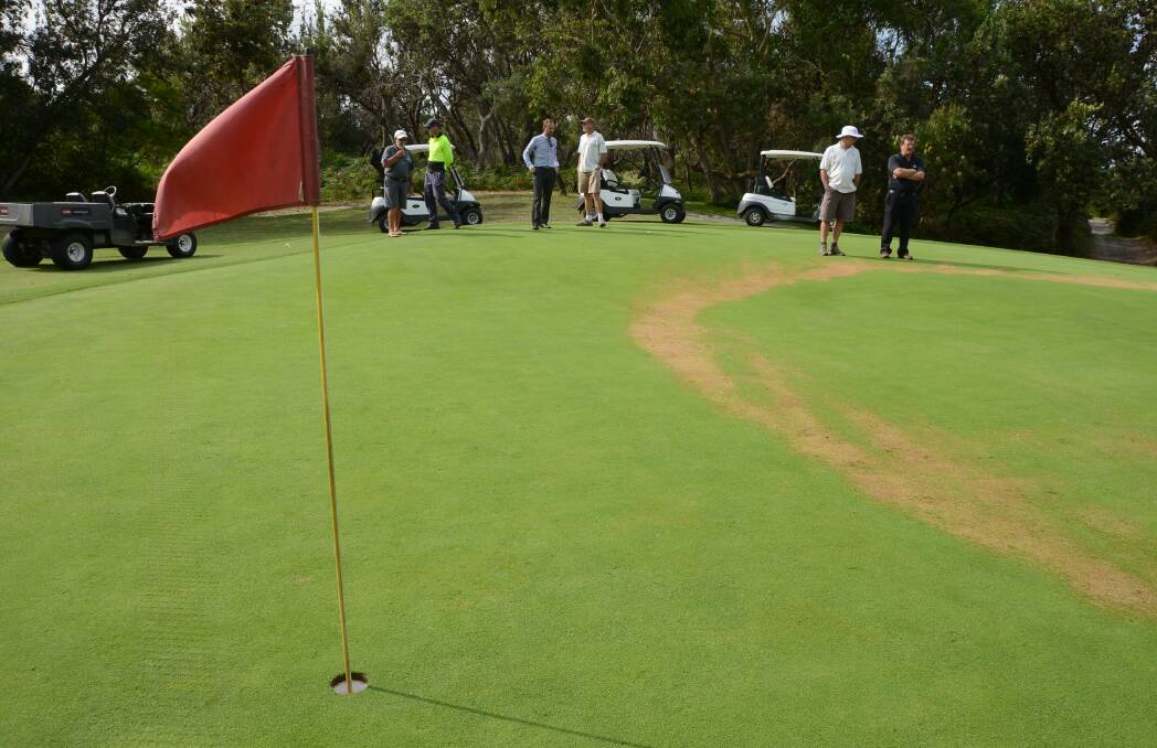 Tûncurry golf course is back on track after a number of greens were vandalised earlier this year.