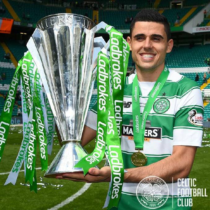  Celtic is home for Socceroo Tommy Rogic. 