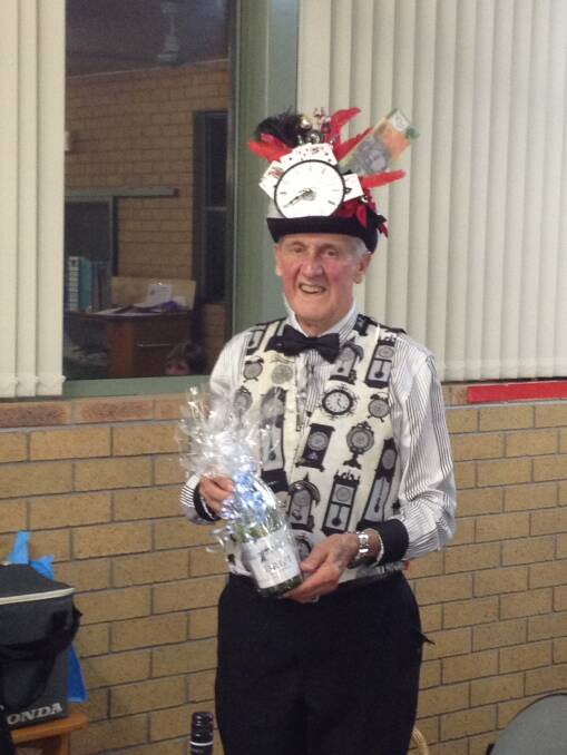 Ron Gallagher  , winner of the Mad  Hatter night
thanks