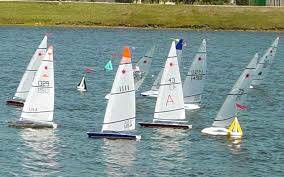The club sails the 10 rater and DF95 classes at the lake on Saturdays from 11am,.
