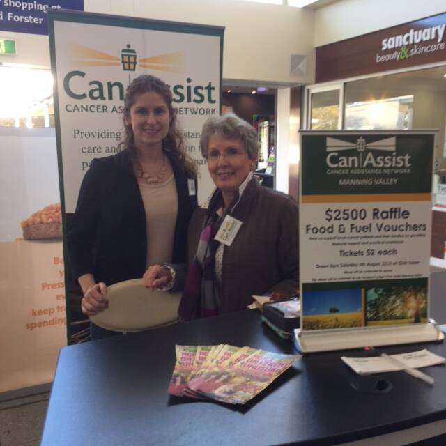 Wendy Atikinson and Roz Dreise  from Can Assist, with has started a branch in the Great Lakes.