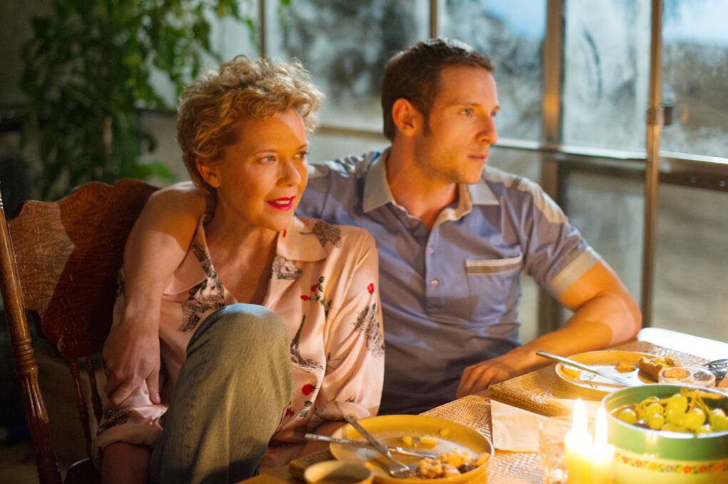 Bad timing: Annette Bening and Jamie Bell in Film Stars Don't Die in Liverpool.