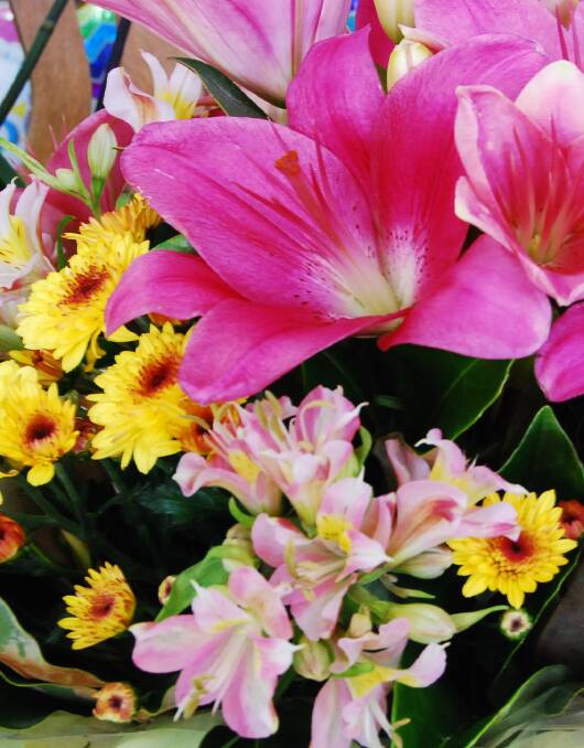 Flowers have been sourced from the same regional supplier for 28 years.