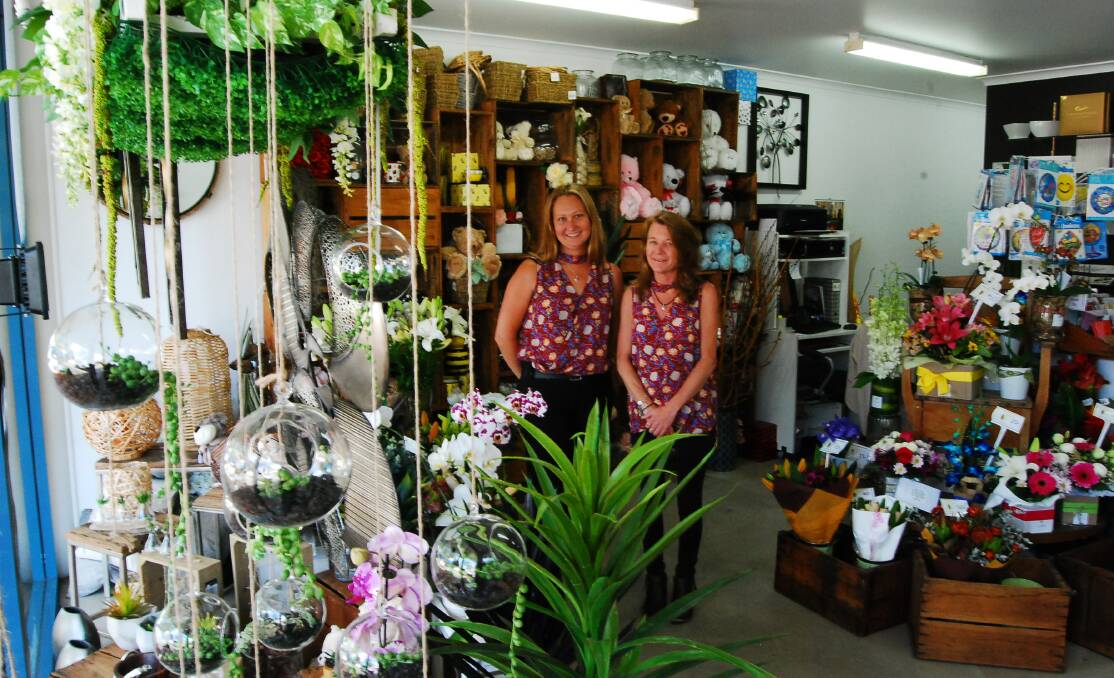 Longterm staff include Tina Gogerly and Wendy Sargent - both have worked at Rosita Florist for what they term, 'forever'. 