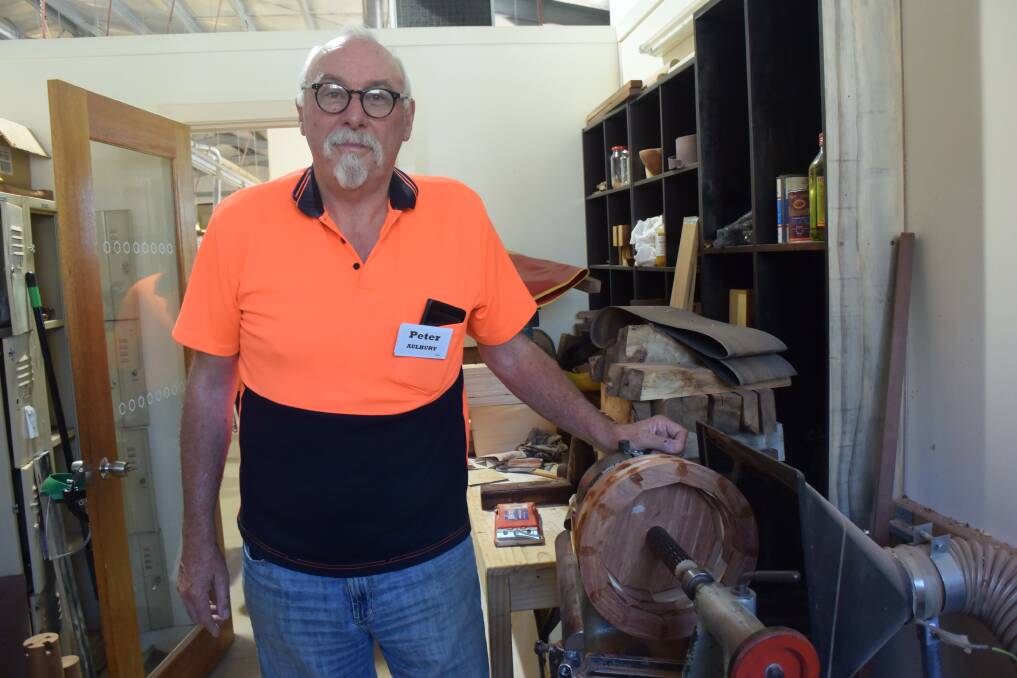 Peter is passionate about the work undertaken by the Wallis Lake Men's Shed