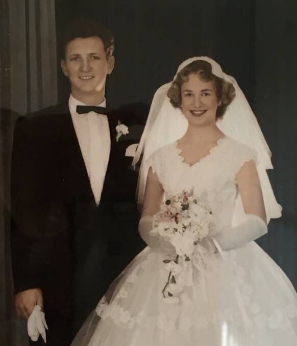 Happily married: Fred and Pat Merrick
