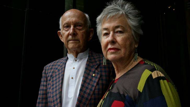 Peter Greste's parents, Juris and Lois. Photo: Dallas Kilponen