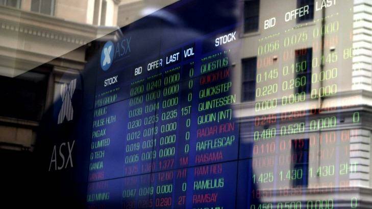 The Australian sharemarket hit a four-week high on Wednesday driven by a rally in oil and gas companies Photo: Tamara Voninski