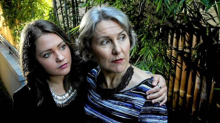 Judy Goldsmith and her daughter Simone. Photo: Ben Rushton