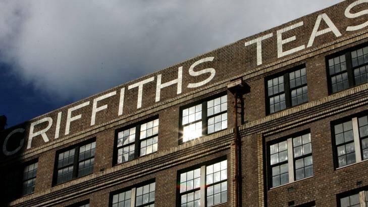 The former Griffiths Tea building on Wentworth Avenue. Photo: Peter Rae