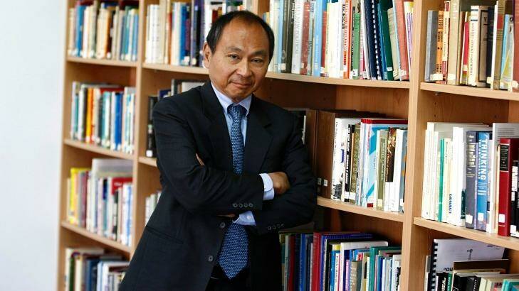 Subdued: Frances Fukuyama still labels our current state as "the globalisation of democracy". Photo: Rob Homer 