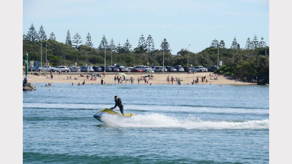 Out and about at Forster on the Monday of the Easter long weekend.
