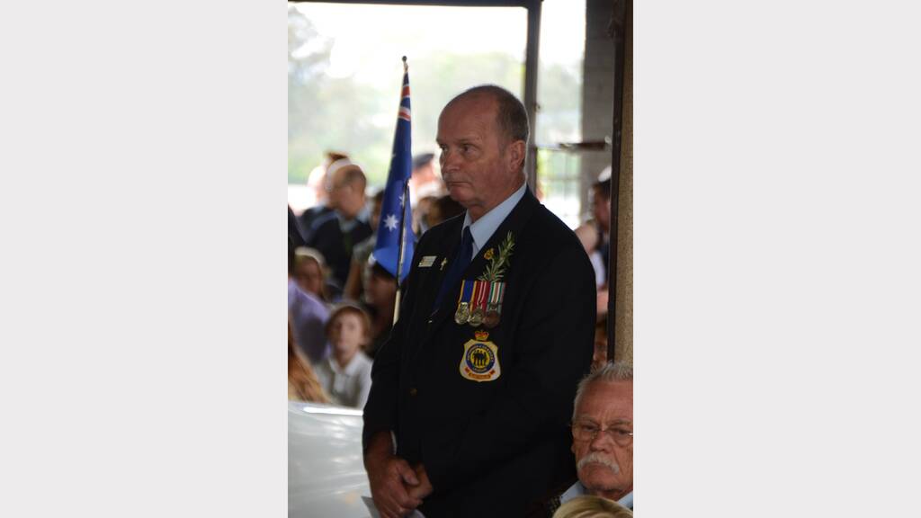 National Serviceman Darcy Elbourne - Anzac Day - Taree 2014