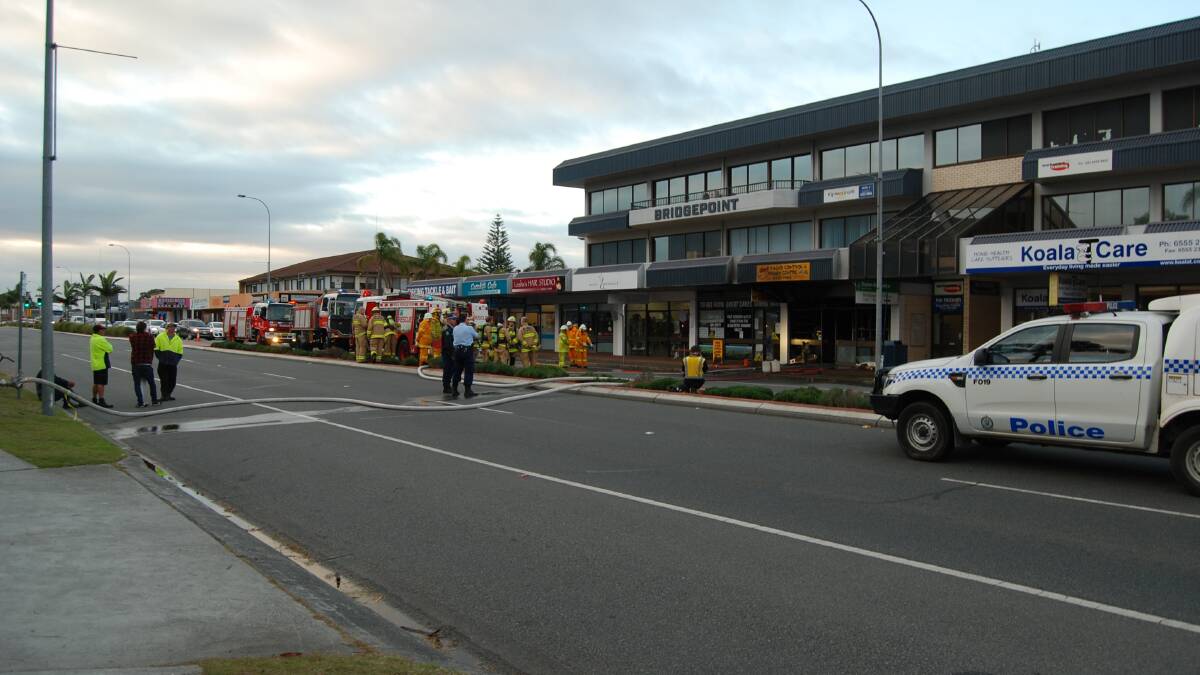 Tuncurry hobby shop gutted by fire