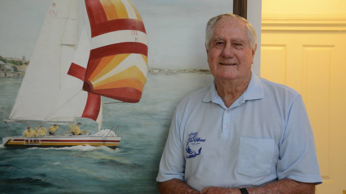 A TRUE WATERMAN: Fred Williams, 83, of Forster was inducted into the Australian Water Ski and Wakeboard Federation’s Hall of Fame last Saturday 