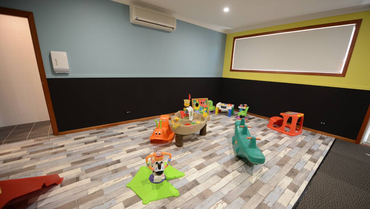 UPGRADE: the new indoor children's play area