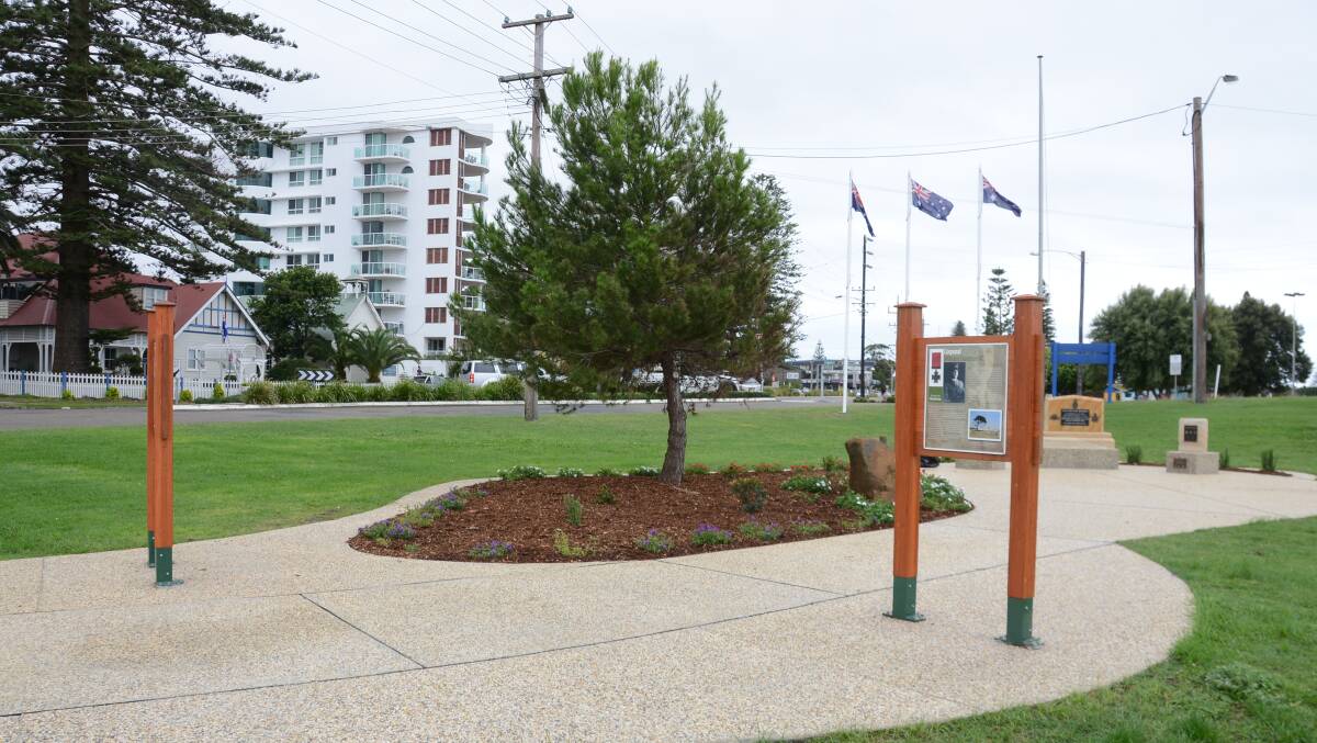 A retired senior naval officer says stronger security measures need to be in place at local war memorials such as the Lone Pine Memorial at Tuncurry (pictured) to deter opportunistic vandals.   