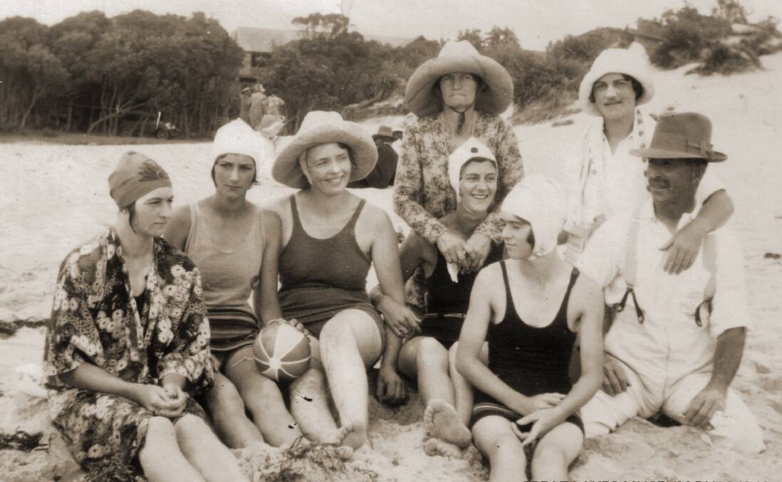 DETAILS ARE SKETCHY: This week’s mystery group photo appears to be taken at Black Head around 1930. 