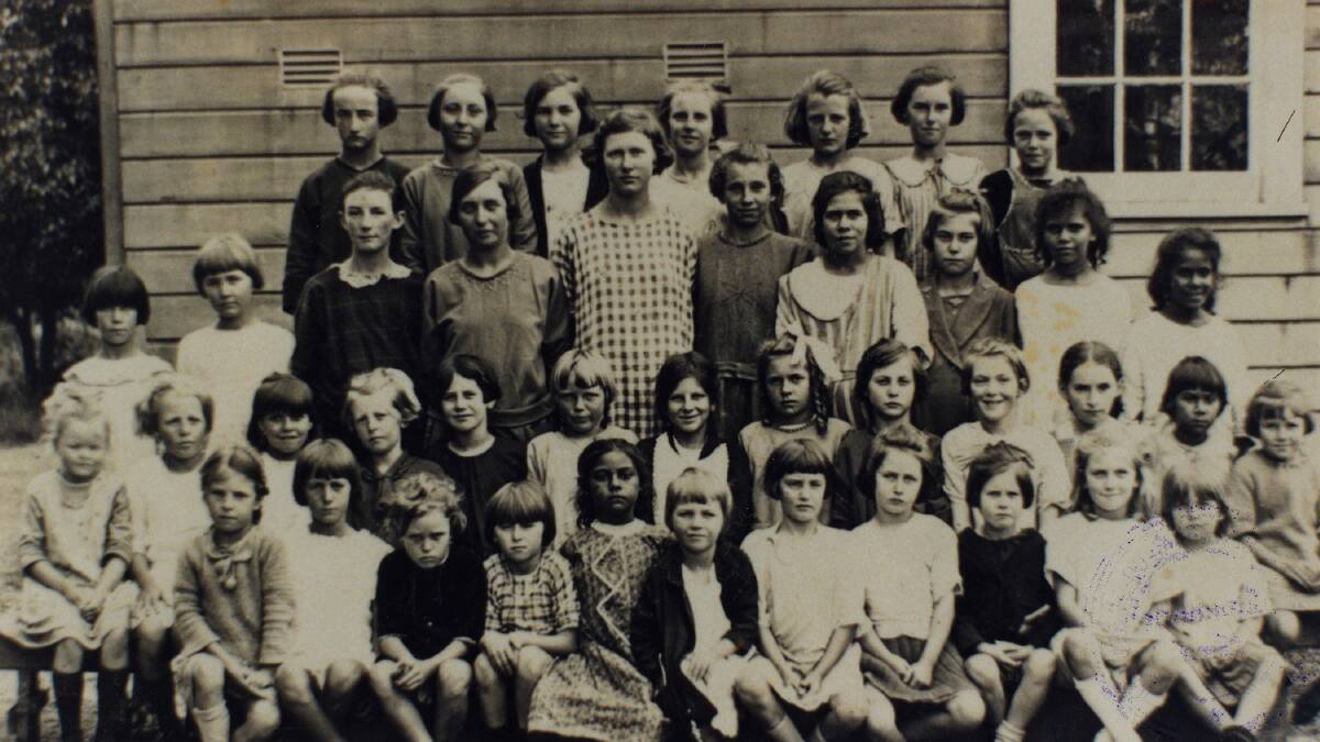 SCHOOL DAYS: The only information documented with this school photograph from around 1925 is the  surname ‘Belton’ handwritten on the back. 
