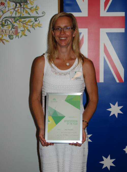 DEDICATED: Manning Great Lakes Riding for the Disabled member and assistant coach Amber Hargreaves has been named the Great Lakes Sportsperson of the Year. 
 