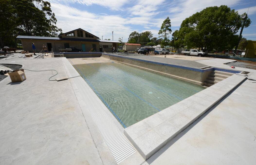 Recent rain and newly revealed insurance concerns have delayed the Nabiac pool’s opening to the public until early into the new year.  