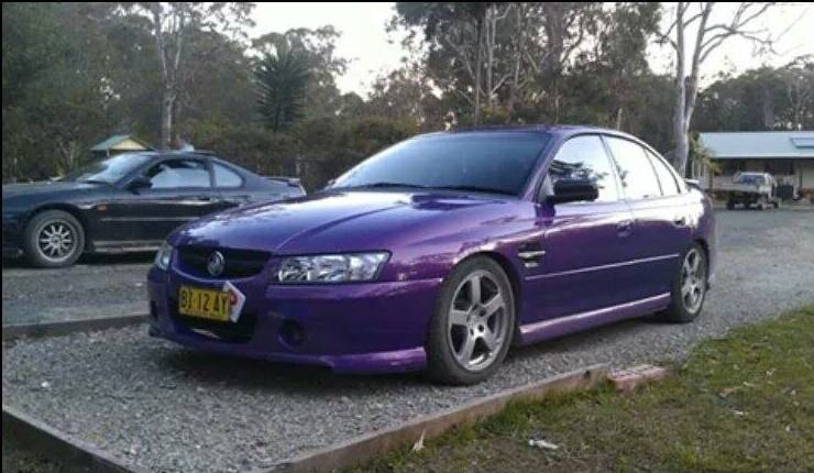STOLEN: This 2005 Holden Commodore was stolen during an armed robbery of the Pacific Palms Recreation Club on Sunday night.  