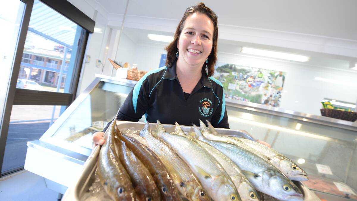 NOT VIABLE: Wallis Lake Fisherman’s Co-operative operations manager, Suzie McEnallay says while the co-op is currently thriving, the local fishing industry would be put in jeopardy if the NSW government’s fishing reforms were to go ahead unchanged. 