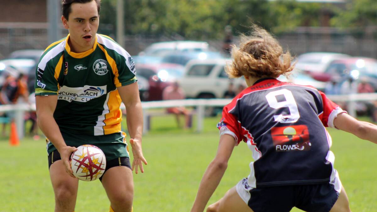 Haydon Bolt, Harry Nowland (pictured here) and Tim Thomas, all from Forster Tuncurry, will take to the field at Advocate Park in Coffs Harbour on Saturday May 3 after being selected to represent Group 3 rugby league.  