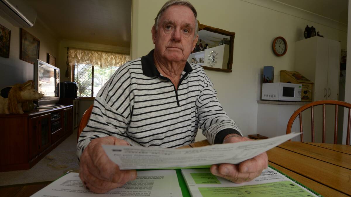 ALMOST HAD A HEART ATTACK: Forster man Bob Thorburn is concerned about the high costs of electricity in the Great Lakes compared to other regional towns in NSW. He believes there are evident price discrepancies that people need to be made aware of.  Mr Thorburn says he “almost had a heart attack” after looking at the breakdown in charges on a recent bill.  