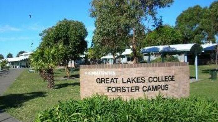 The education department has confirmed there was a disturbance at the Forster campus of the Great Lakes College this afternoon and police were contacted.