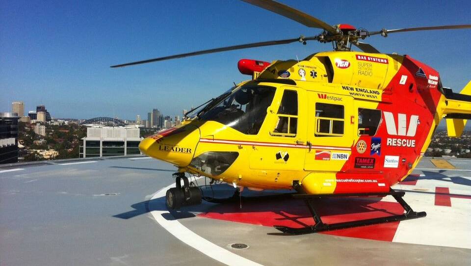 A Westpac rescue chopper has been called to Seal Rocks to rescue fishermen.