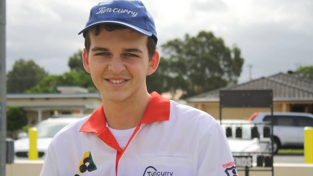 GREAT OPPORTUNITY: 16-year-old Tuncurry bowler Ryan McGuire has been selected to participate in the 2015 NSW Junior State Squad at Taren Point in early January. 
