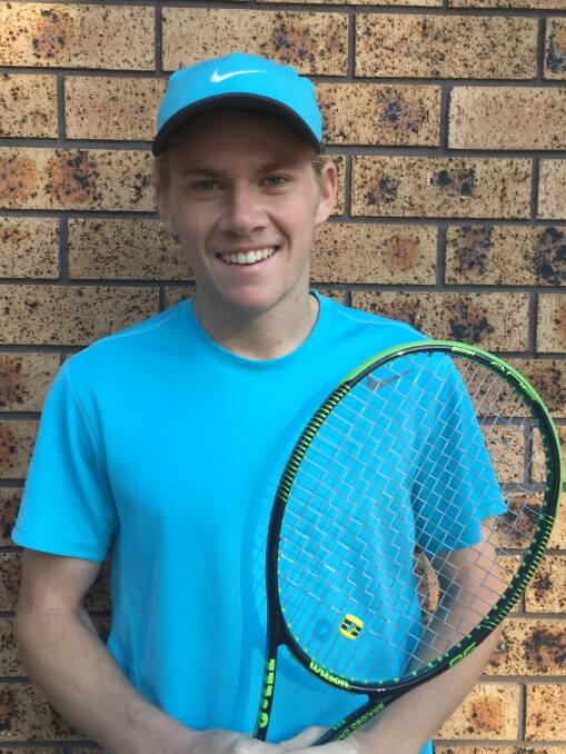 WANTS TO MAKE TENNIS A CAREER: Brenton Chambers from Forster has been selected for the Country Starz program.  It includes 12 players, aged 18 to 22, with two chosen from each NSW country region.  Brenton and Jason Taylor  of Port Macquarie represent the North East region.