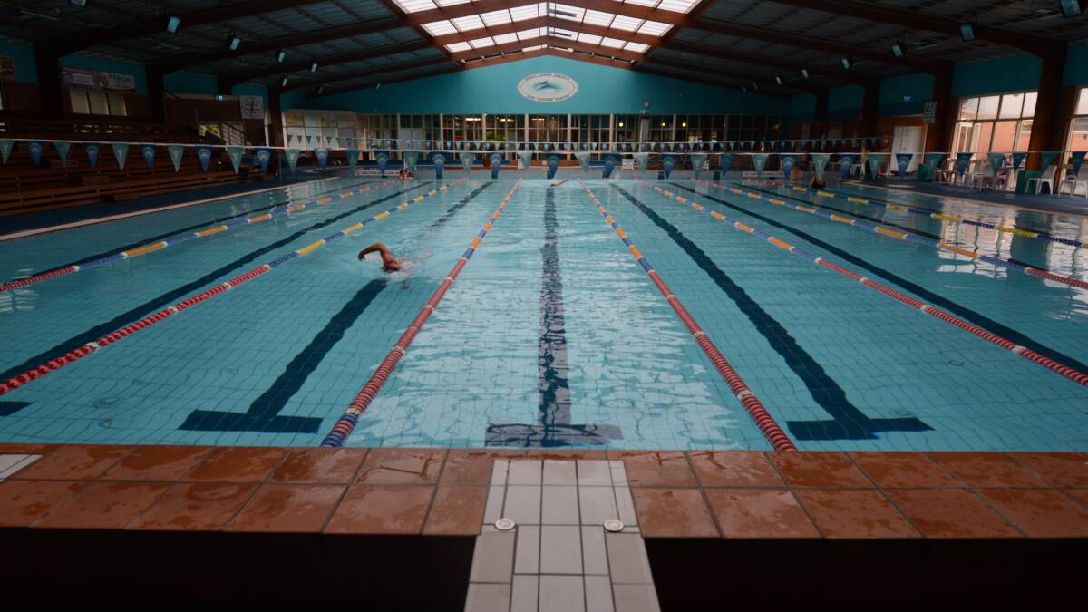 Police received a call on February 10, 2015, from staff at the YMCA pool (pictured here) who were concerned about the behaviour of Bruce Hall, who they said was watching a group of 12 to 15-year-old girls participating in a swim squad.