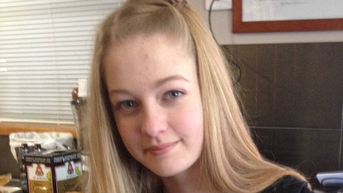 Taylor Almond, aged 16, was last seen at her home address about 1.00pm on Sunday (October 12).