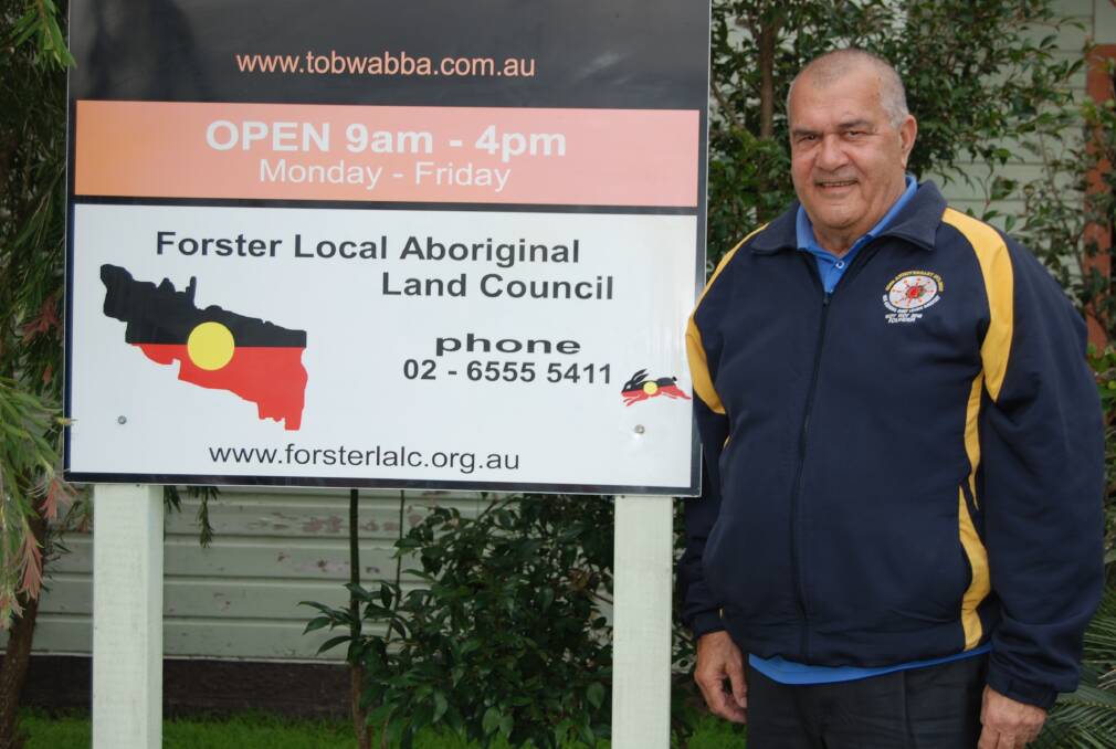 THREE YEAR TENURE: CEO Dan Rose leaves the Forster Local Aboriginal Land Council's office tidier and richer.