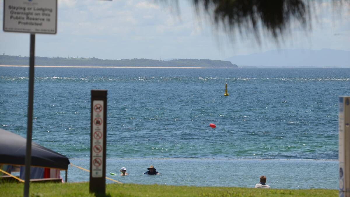 The customised shark 'listening' buoy off Main Beach is among the first 8 of 20 listening devices being deployed by the NSW Department of Primary Industries along the coastline.