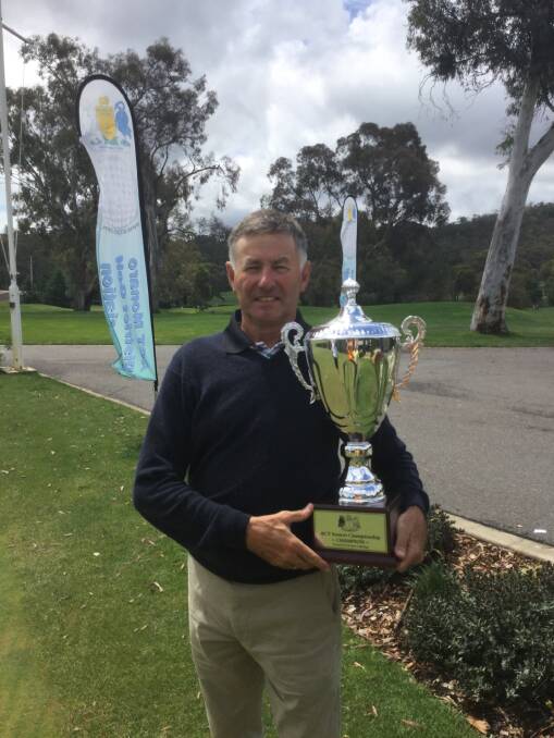 Greg Ellis took out the ACT Senior Amateur over three rounds on three different courses in Canberra.
