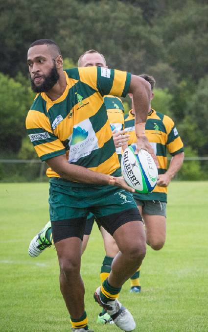 Dolphins winger Naibuka Naqito bagged a brace of tries in the 100 points to 15 win. File photo: Zac Lyon. 