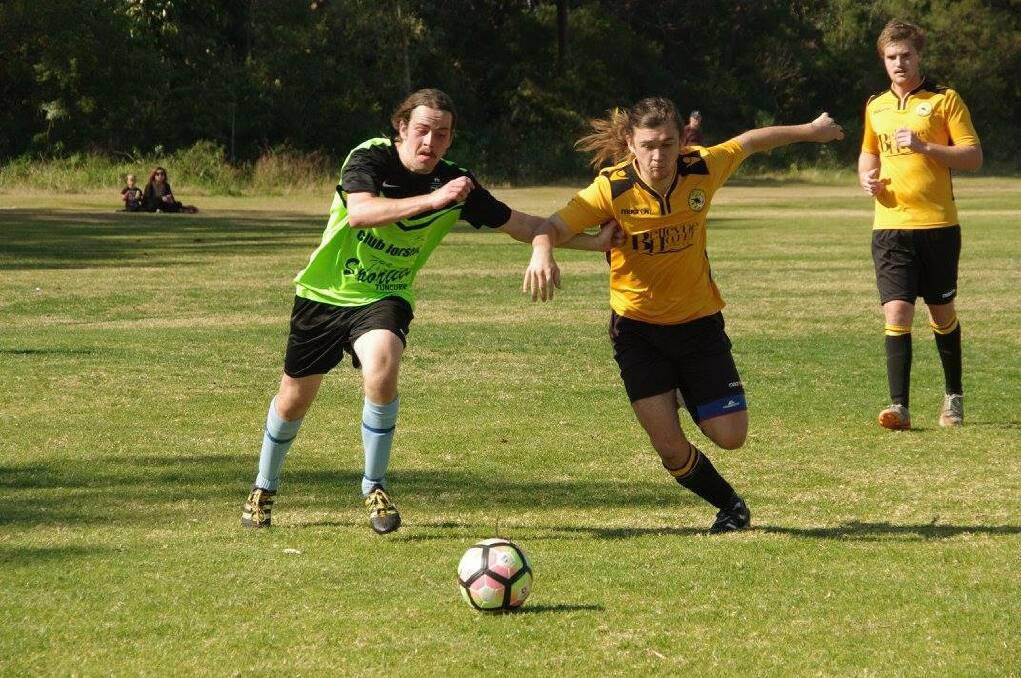 Decisive win: The Tuncurry Forster Tigers sit in second place on the Football Mid North Coast reserve grade leader board after a 1-0 win over Wallis Lake.