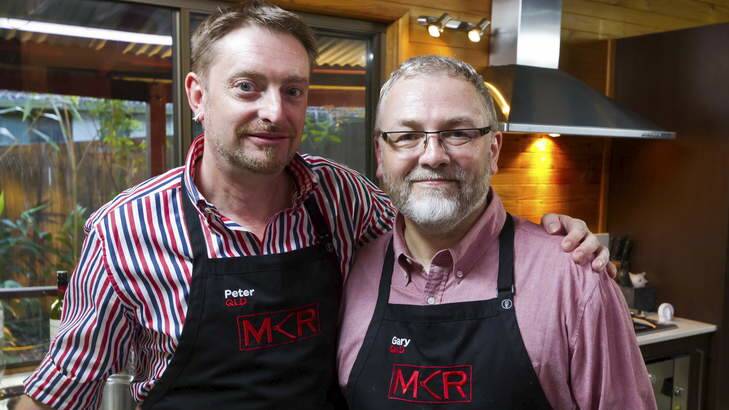 <i>My Kitchen Rules'</i> Anglo male nasties, Peter and Gary.