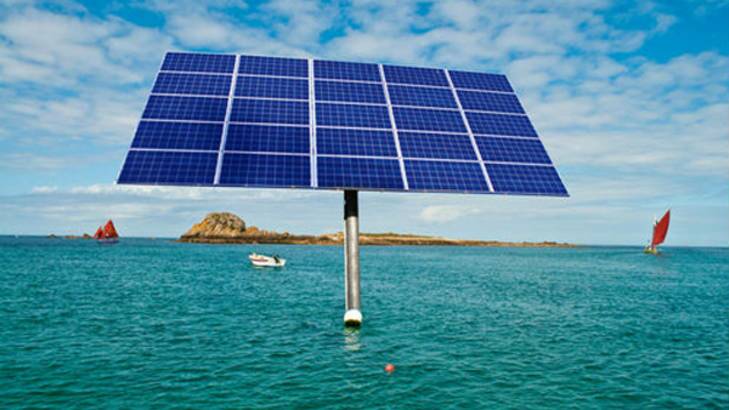 Hot stuff: Solar photovoltaic panels provide all the energy Tokelau's 1400 residents need.
