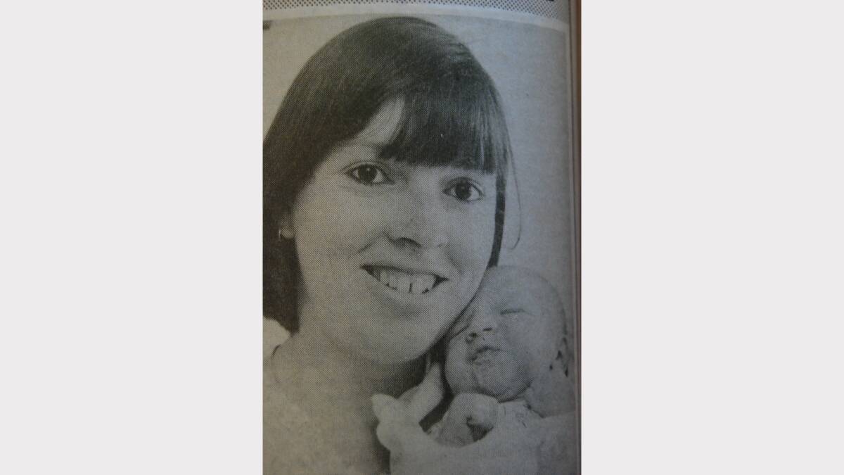 THROWBACK THURSDAY: Kerry Aquilina with her son Brendan Mathew Aquilina. Brendan was born at the Cape Hawke Community Hospital weighing 3.93kgs. 