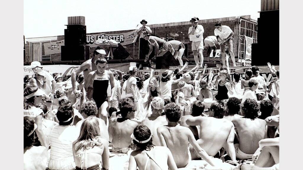 THROWBACK THURSDAY: thousands of people flocked to the GLAM-FM beach party held at Forster Main Beach in January 1985.