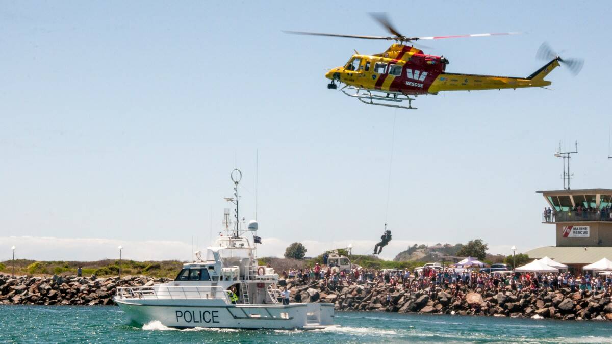 WATER EXPO: demonstrations on the water as part of the Marine Rescue open day