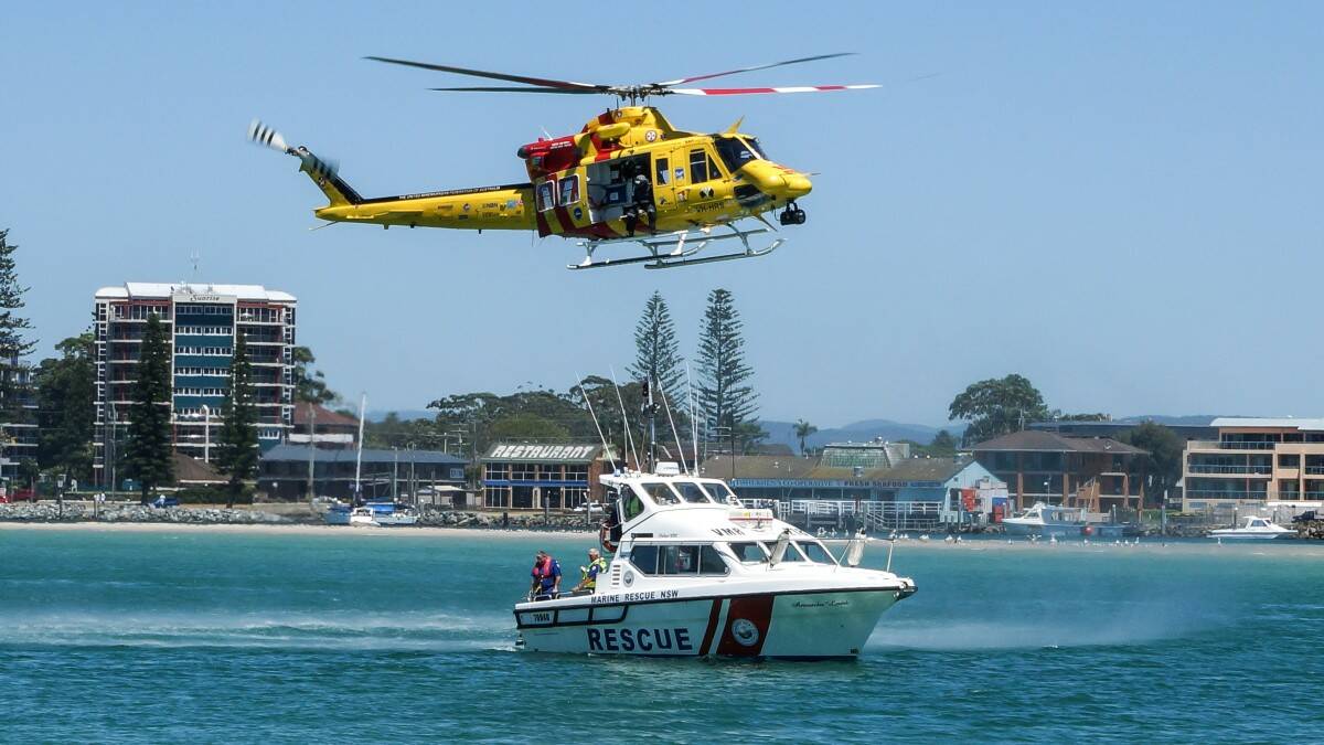 WATER EXPO: demonstrations on the water as part of the Marine Rescue open day