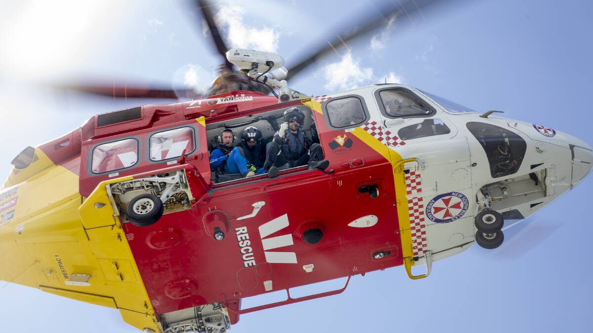 A man in his 50s has been airlifted from Manning Base Hospital, Taree to John Hunter Hospital, Newcastle. Picture file image. 